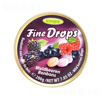 Woogie�ǹ�Ұݮζˮ��Ӳ��200g���e��ʳ