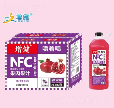 ����NFCʯ��ζ��(f��)�Ϲ�֭�Ʒ2LX6ƿ