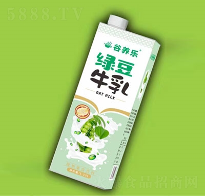 谷養(yǎng)樂綠豆牛乳植物蛋白飲料1.25L