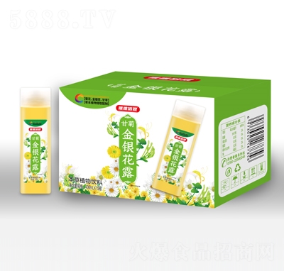 唯唯倍健甘菊金銀花露本草植物飲料400mlX15瓶