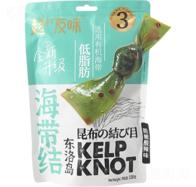 超友味海帶結(jié)(酸辣味)140g休閑零食