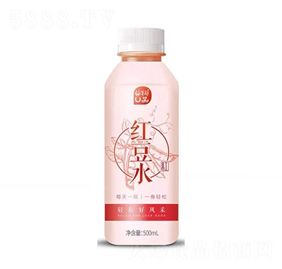 谷物U品紅豆水植物飲料500ml