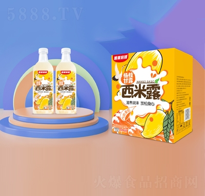 唯唯倍健楊枝甘露西米露風味飲料1.25LX6瓶