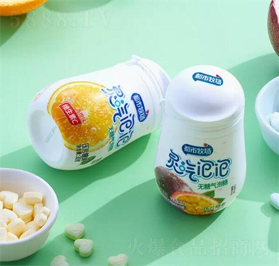 都市牧場維生素C無糖氣泡糖