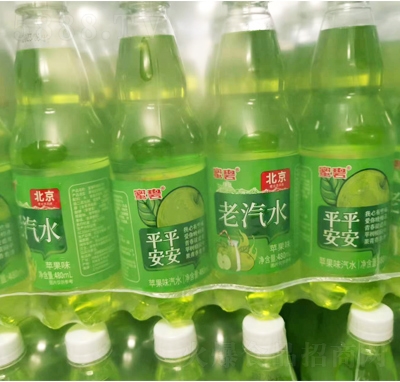 蜜碧蘋果味風(fēng)味汽水480ml