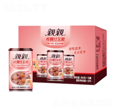 親親桂圓紅棗八寶粥方便食品