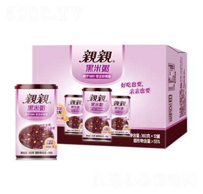 親親黑米粥方便食品