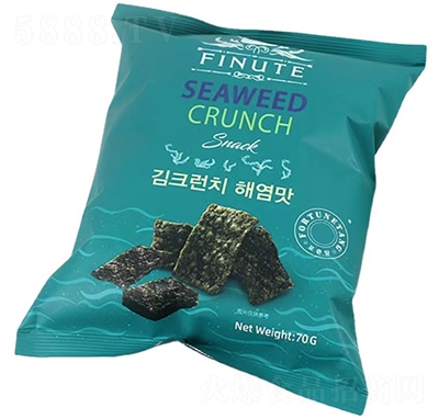 FlNUTE�����Ǻ�̦�����Ƭ70gԭζ��̦��Ȥ�����W(w��ng)�t��ʳ