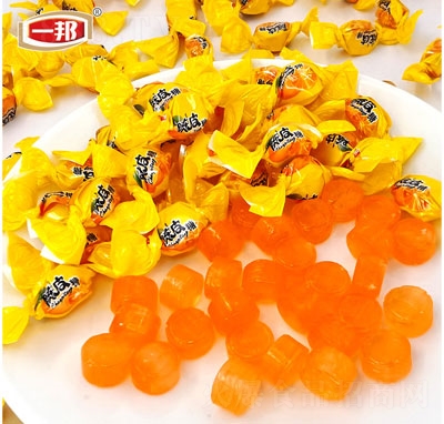 一邦陳皮糖硬糖休閑糖果