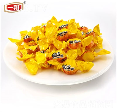 一邦陳皮糖硬糖休閑糖果零食