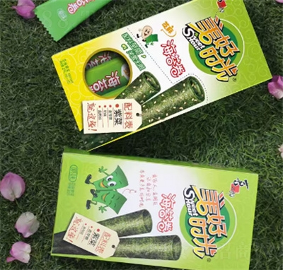 喜之郎美好時(shí)光芝麻夾心海苔卷休閑食品招商零食