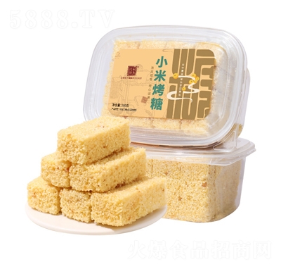 漢瑭秘點小米烤糖小米酥懷舊健康零食休閑食品