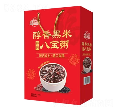 全福八寶醇香黑米八寶粥