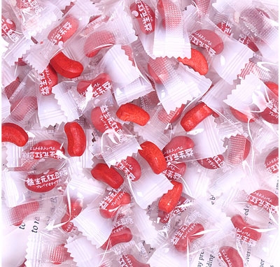 新陽益生元紅豆糖休閑糖果食品