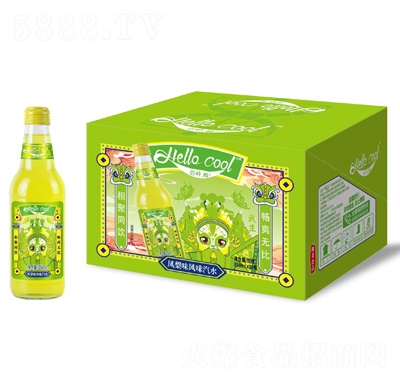 Hello cool�L(f��ng)ζ��ˮ̼�����358ml��20ƿ�P��ζ