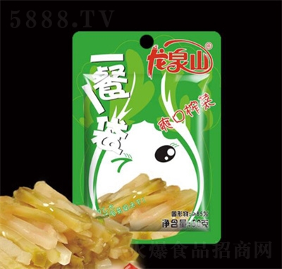 龍泉山爽口榨菜50g下飯菜咸菜