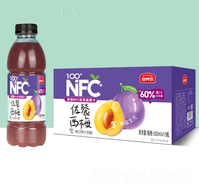 倍養(yǎng)樂(lè)佐餐西梅復(fù)合果汁飲料600mlX15