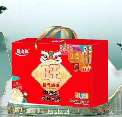 甄澳慕旺中老年風(fēng)味飲品250ml×12盒