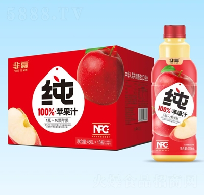 ���A100%�O��֭450mlX15ƿ