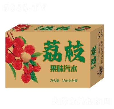 ����Ȫ��֦��ζ��ˮ���320ml��24��