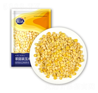 寬達(dá)家裝玉米粒800g速凍食品招商代理