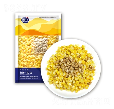 寬達(dá)松仁玉米400g速凍食品招商代理