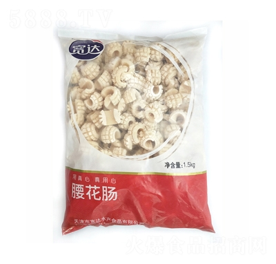 寬達(dá)腰花腸1.5kg速凍食品招商代理