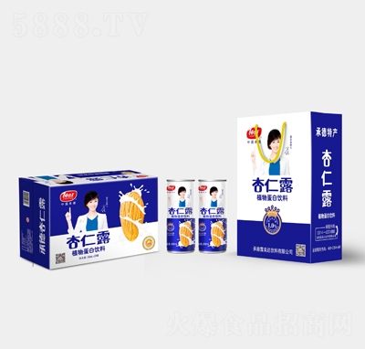 純旺杏仁露植物蛋白飲料240mlX20罐