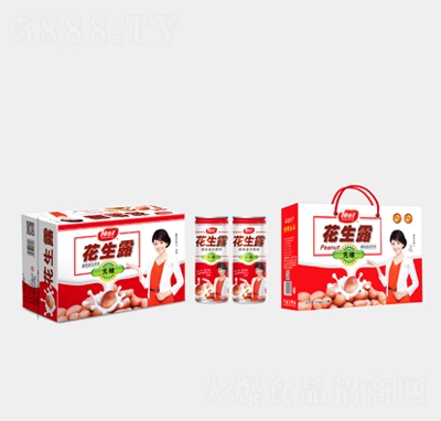 純旺花生露植物蛋白飲料240mlX12罐