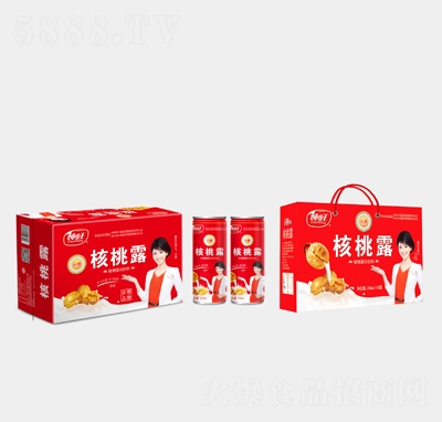 純旺核桃露植物蛋白飲料240毫升禮盒裝