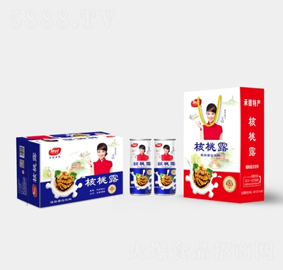 純旺核桃露植物蛋白飲料240ml禮盒裝