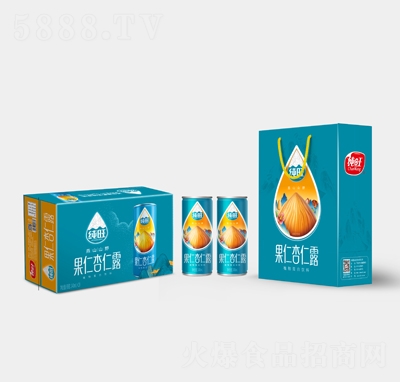 純旺果仁杏仁露植物蛋白飲料240mlX20罐