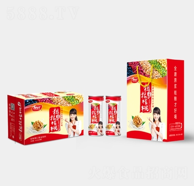 純旺粗糧核桃木糖醇谷物果仁復(fù)合飲料240mlX20罐