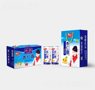 純旺承德杏仁露植物蛋白飲料240毫升禮盒裝