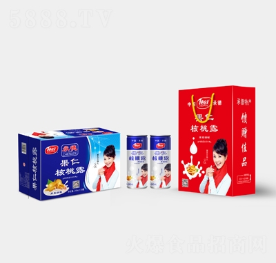 純旺承德果仁核桃露植物蛋白飲料240mlX20罐