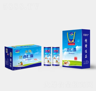 呈露承德杏仁露植物蛋白飲料240mlX20罐