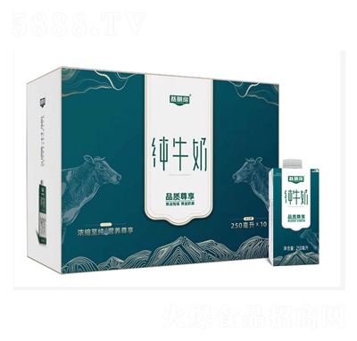 益膳房純牛奶250ml×10夢(mèng)幻蓋