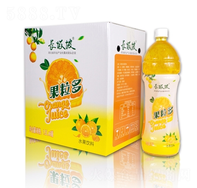 長坂坡果粒多水果飲料1.5LX6