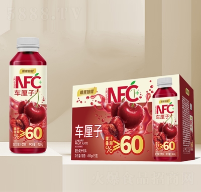 唯唯倍健車厘子復合果汁飲料450gX15瓶