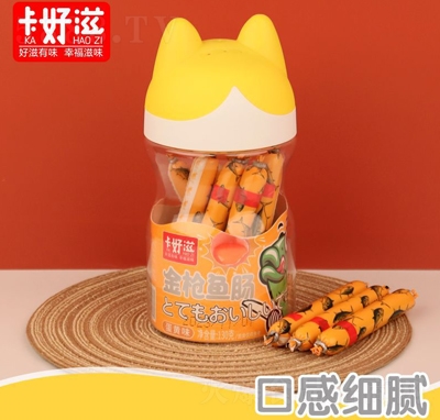 卡好滋金槍魚腸蛋黃味休閑零食