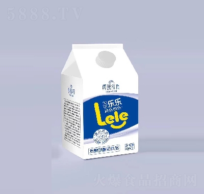 西域純真發(fā)酵型酸奶飲品屋頂盒