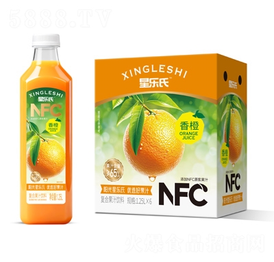 �ǘ�(l��)��NFC��ȏ�(f��)�Ϲ�֭ 1.25L��6