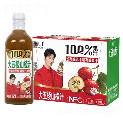 �Ͽ� 100%������ɽ�֭ 1.25L��8