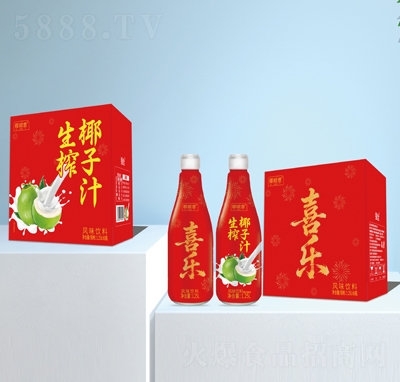 椰順意生榨椰子汁風(fēng)味飲料1.25LX6瓶