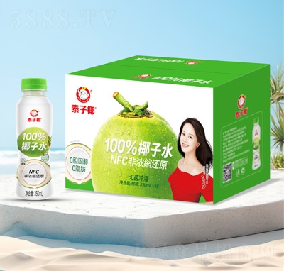 泰子椰 100%椰子水350ml×15
