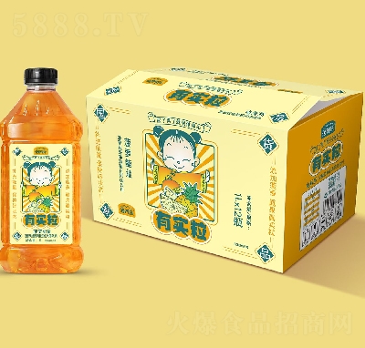 倍養(yǎng)樂(lè)菠蘿能量強(qiáng)化風(fēng)味飲料1L×12