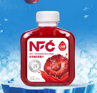 ��(d��ng)��NFC100%��÷��Ϲ�֭325ml�����