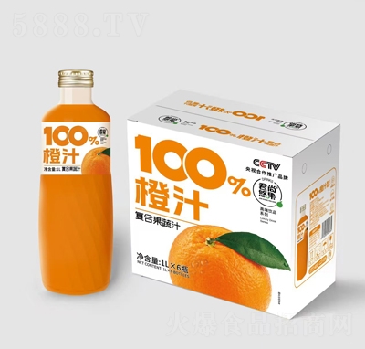 �����ƹ�100%��֭�ͺϹ�֭1LX6ƿ