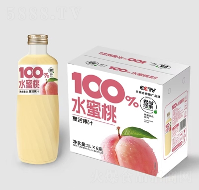 �����ƹ�100%ˮ���ҏͺϹ�֭1LX6ƿ