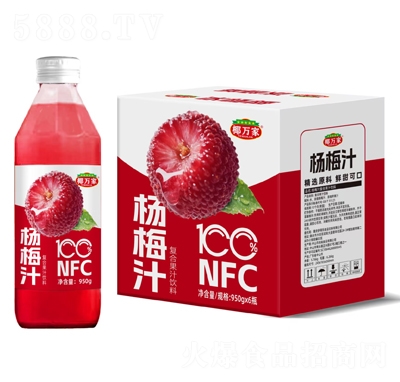 Ҭ�f�җ�÷֭��(f��)�Ϲ�֭���950gX6ƿ